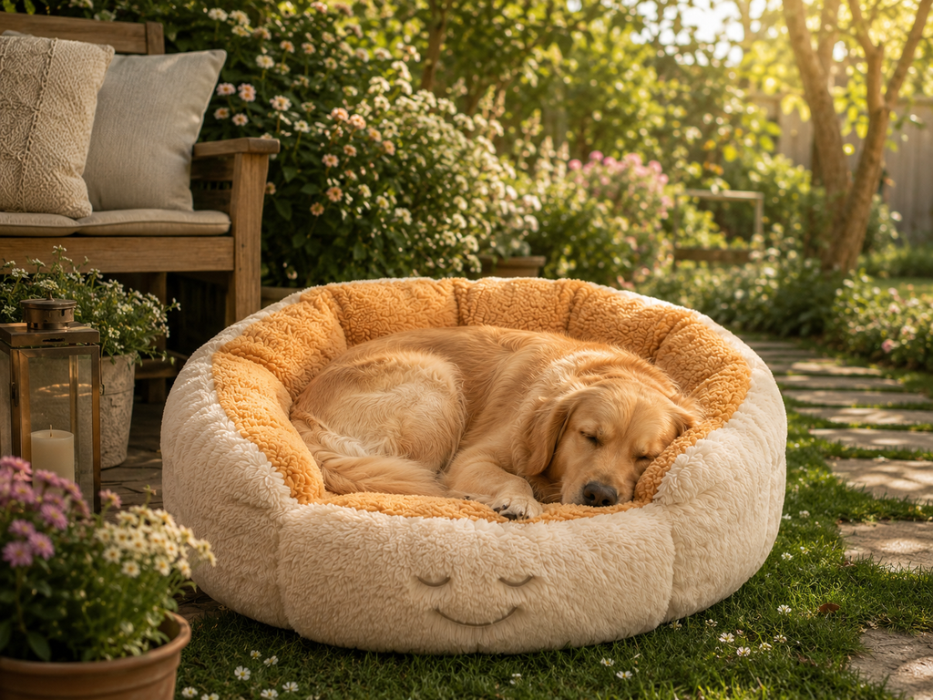Petnosia Peace Pod — Smart Self-Adjusting Anxiety Cocoon Bed for Pets