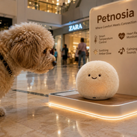 Petnosia Calm Companion — Smart Plush Pet Anxiety Relief Device