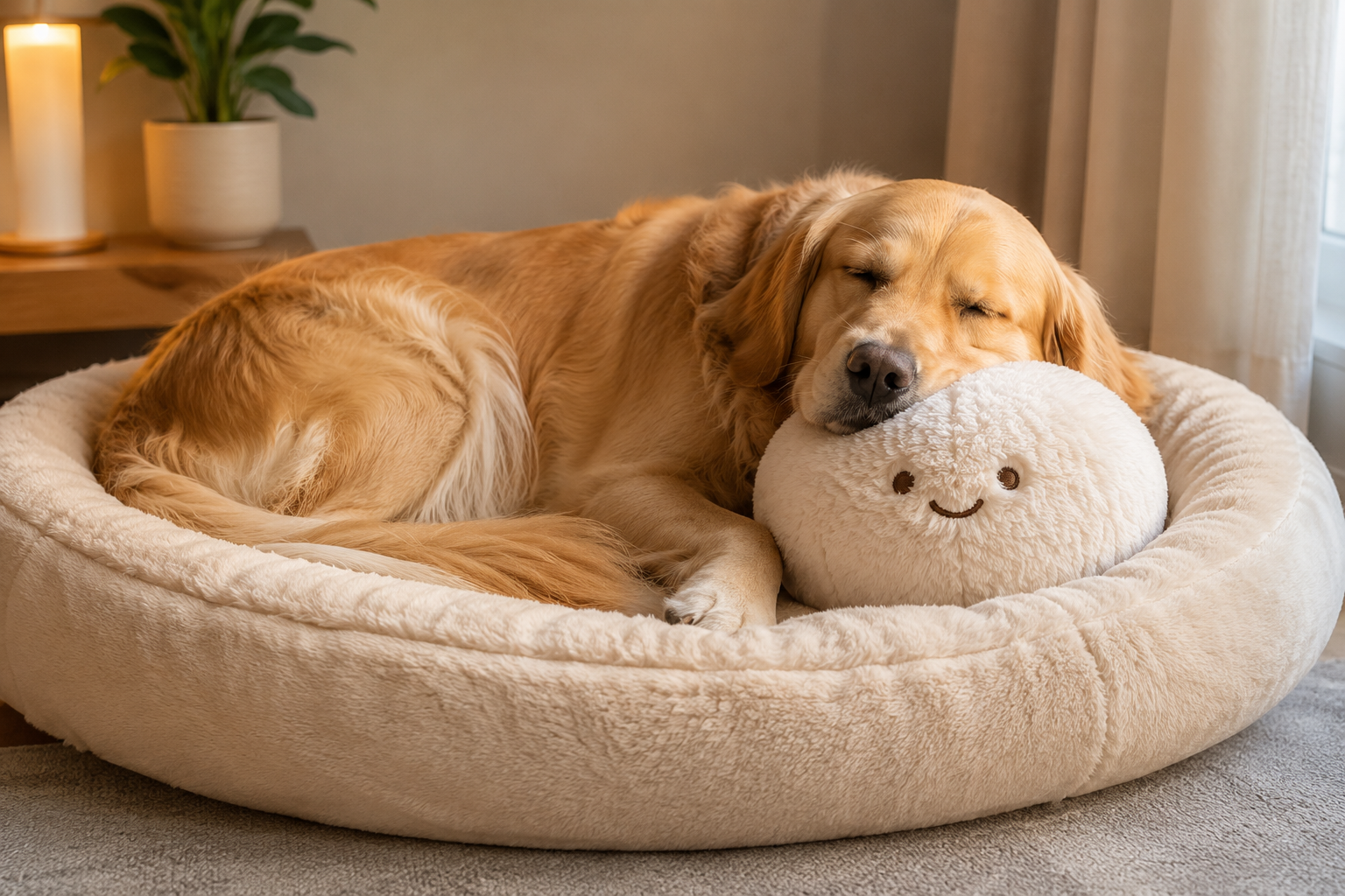 Petnosia Calm Companion — Smart Plush Pet Anxiety Relief Device